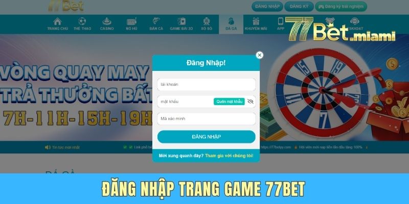 77Bet - Nhà Cái Uy Tín Số 1 Châu Á | Đăng Nhập Nhận Code 57K Đăng nhập trang game 77Bet